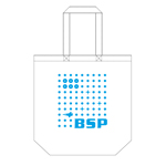 BSPロゴ入りトートバッグ(大):1800円